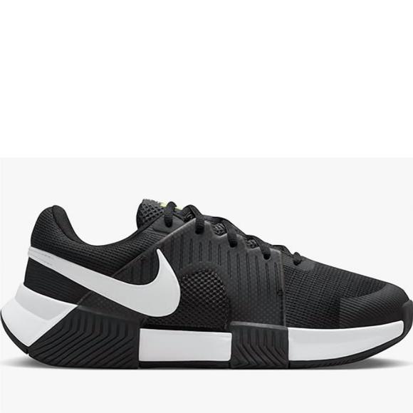 NEW NIKE women's zoom gp challenge 1 hc shoes in black/white - Picture 1 of 3